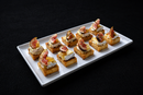 Brie, Fig, Honeycomb, Pistachio Crostini